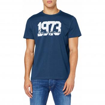 Pepe Jeans Kurt T-Shirt Bleu Homme XXL