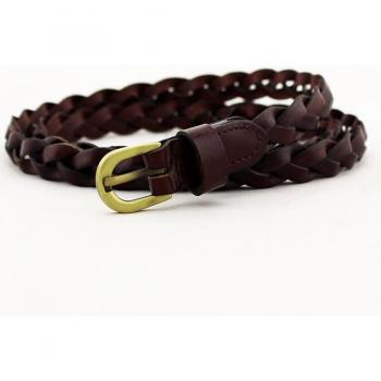 Ceinture Cuir Intense Tricotée 6 Teintes