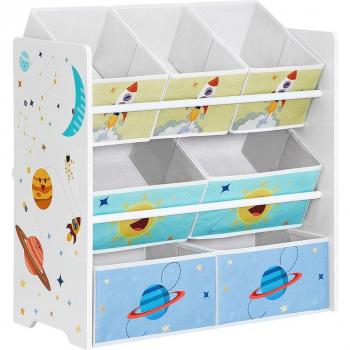 Mobile per Cameretta Bambini con Libreria e Contenitori