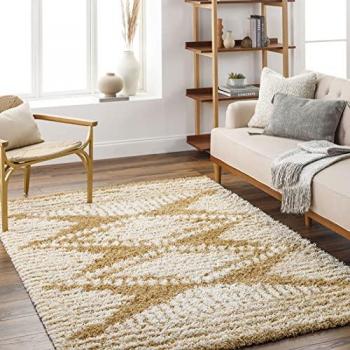 Teppich Hochflor Surya SOCHI, 160 x 220 cm, 52 mm, Grau
