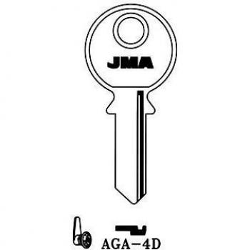 Llave Cilindro En Bruto JMA Acero Aga-4D