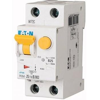 Interruttore Magnetotermico Differenziale Eaton PKN4-20/1N/C003 20A 0,03C