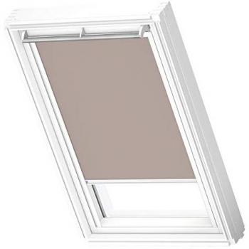 DKL Verdunklungsrollo hell taupe, VELUX ohne Bohren