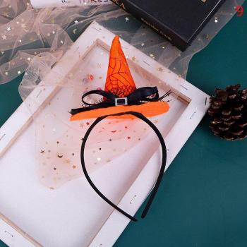 Tocado de Halloween para Niñas con Aro Decorativo