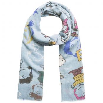 CODELLO Damen Schal Peanuts Snoopy Motiv 82063808 Pink