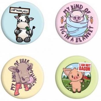 Pack de Insignias Eat More Veg
