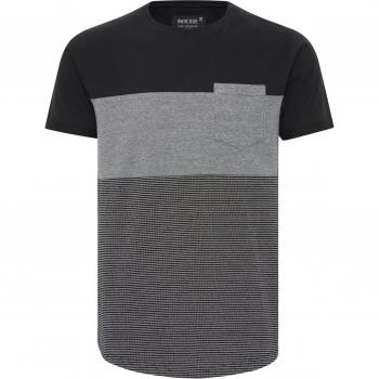 INDICODE Jeans Camiseta Negro Sencilla