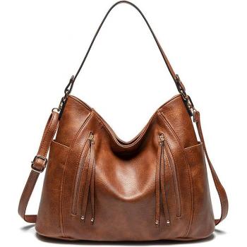 Saco Vintage DIDABEAR de Cuero para Mujer