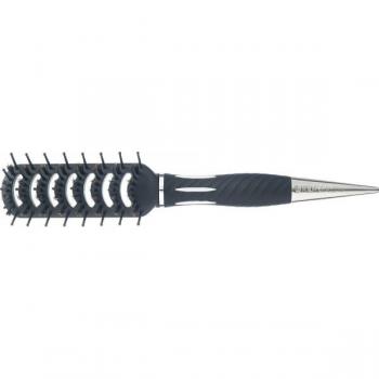 Kent.salon Ventilation Hair Brush Black Unisex One Size