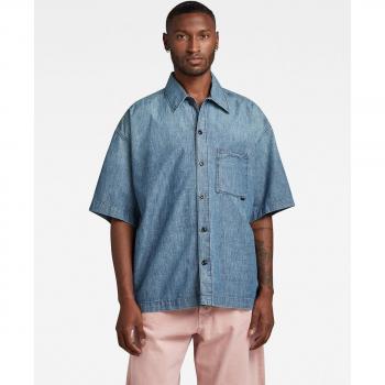 Camisa G‑Star Raw Hombre Corte Holgado Extra Grande