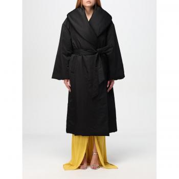 Cappotto Nero Imbottito Elisabetta Franchi Taglia 42