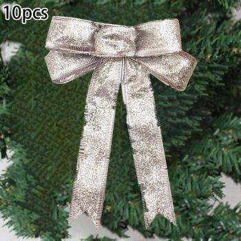 Adorno Brillante para Lazo Navidad 13cm x 12cm