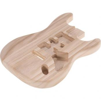 Muslady ST01-DT unvollendeter Gitarrenkörper aus Linde