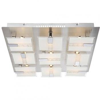 Lampada plafoniera LED 40,5W vetro satinato Globo 41711-9