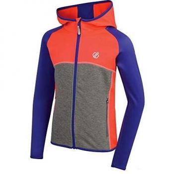 Dare 2b Curate Core Stretch Veste Polaire Enfant Fiery Coral/Simply Purple FR : L