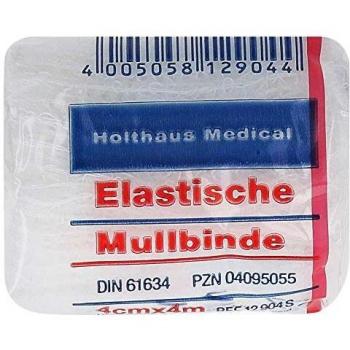 Mullbinde elastisch 4 cm x 4 m