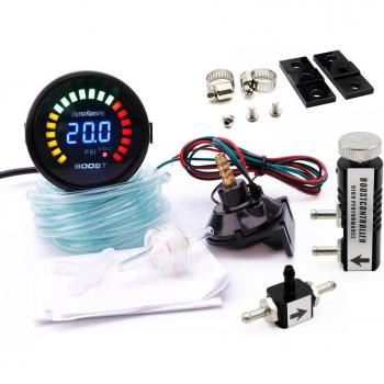 Dynoracing – Indicateur de boost turbo 2 pouces avec 20 LED