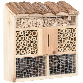 VidaXL Insect Hotel 30x10x30 cm Firwood