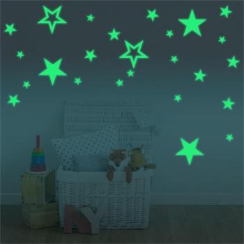 Pegatina Estrella Fluorescente 3 cm – Dormitorio y Sofá