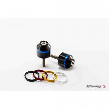 Puig Manubrio con Contrappeso 937n (Alluminio Nero) One Size