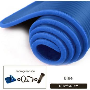 Alfombra de Gimnasio NBR 183x61cm - Cojín Deportivo con Bolsa