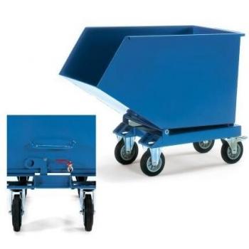 FETRA Muldenkipper 500 kg 450 l mit Ablasshahn