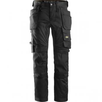 Snickers 6241 Mens Allround Work Stretch Slim Fit Trousers Holster Pockets