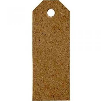 Eco‑Friendly Gift Tags – 20 Pieces (3x8 cm)