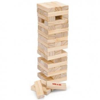 One‑Size Natural Stacking Bricks – Toyrific Edition