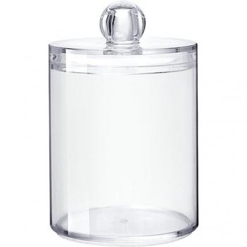 Acrylic Makeup Storage Jar - 1PC