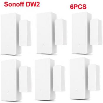 Sonoff DW2 Wifi Tür- und Fenster-Sensor, kabellos, Fernbedienung, kompatibel mit SONOFF, keine Hub nötig, Ewelink App