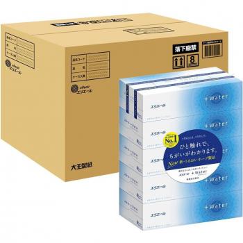 Elleair Tissues 180x50 Caja con Pulpa y Agua (5 Packs)