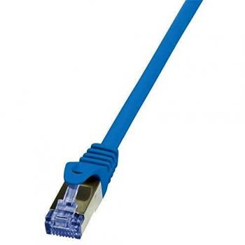 LogiLink CQ3076S RJ45 Network Cable, Patch Cable CAT 6A S/FTP 5.00 m Blue