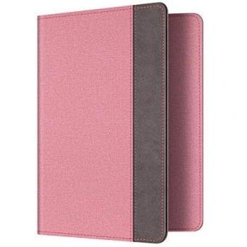 Fintie Reisepass & Kreditkartenhalter – Kunstleder, RFID‑Schutz, Rosa Jeans