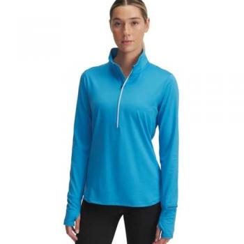Top di Allenamento Donna Under Armour Qualifier Run ½ Zip