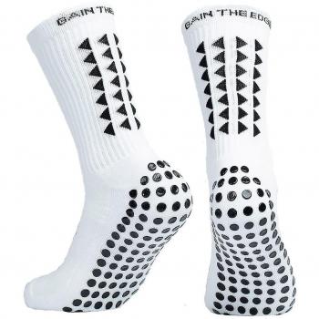 Chaussettes de course athlétiques respirantes blanches