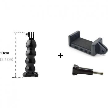 Mini Selfie-Stick mit Halterung für Smartphones