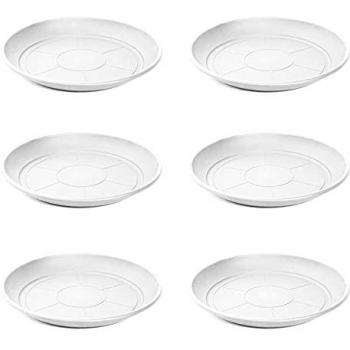 Set de 6 bandejas redondas para tiestos de 50/60 cm