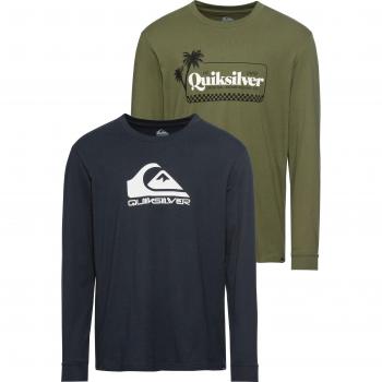 Quiksilver Langarmshirt, Doppelpack