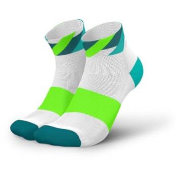 INCYLENCE RUNNING LOOPS SHORT LAUFSOCKEN Unisex Weiß Grün, Größe 39–42