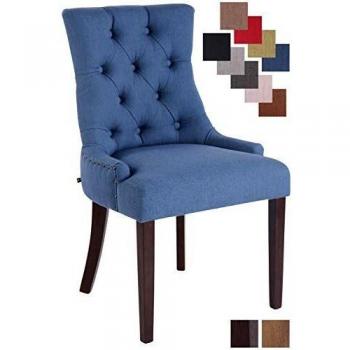 Poltrona Aberdeen Tessuto Blu Antico