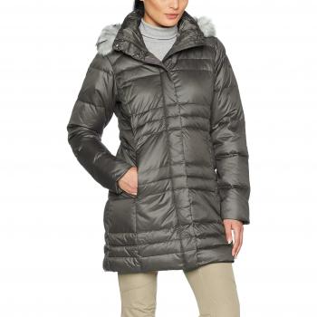 Columbia Mid-Length Winter Jacket for Women, Mercury Maven IV Mid Jacket, Made of 100% Polyester, Gray (Mineshaft) Color, Size XS, Item Number: 1557261