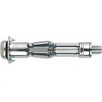 INDEX Sistemas de Fijación IN-CO - Pack de 100 anclajes Indemoll para fijación en elementos huecos, con tornillo