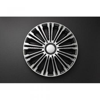 Juego de Tapacubos AutoStyle 14 Plata y Negro