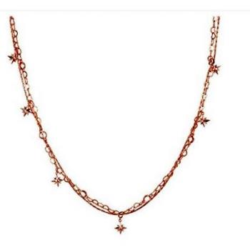 Rosato - collana donna rosato storie in argento rosato 925