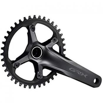 Shimano GRX RX600 11-Speed Single Chainset - 170mm - Black