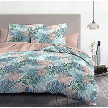 Set de couette en coton - Rose - 220x240 cm - Amazonie