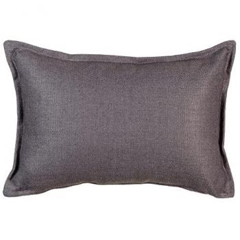 Cojín de Sofá en Color Gris Medio – 45×30 cm