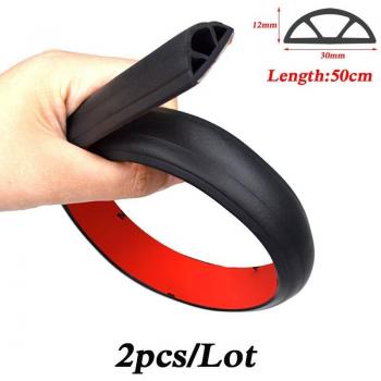 2pcs Weatherstrip Edge Sealing Strips for Car