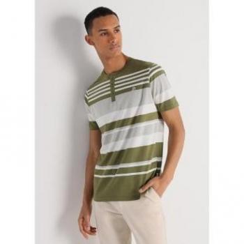 Polo Bendorff con cuello mao de manga corta